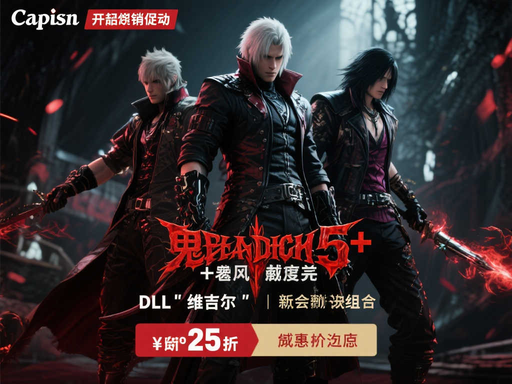卡普空《鬼泣》系列大折扣!《鬼泣5+维吉尔》仅25折抢购! 卡普空《鬼泣》系列大折扣!《鬼泣5+维吉尔》仅25折抢购!