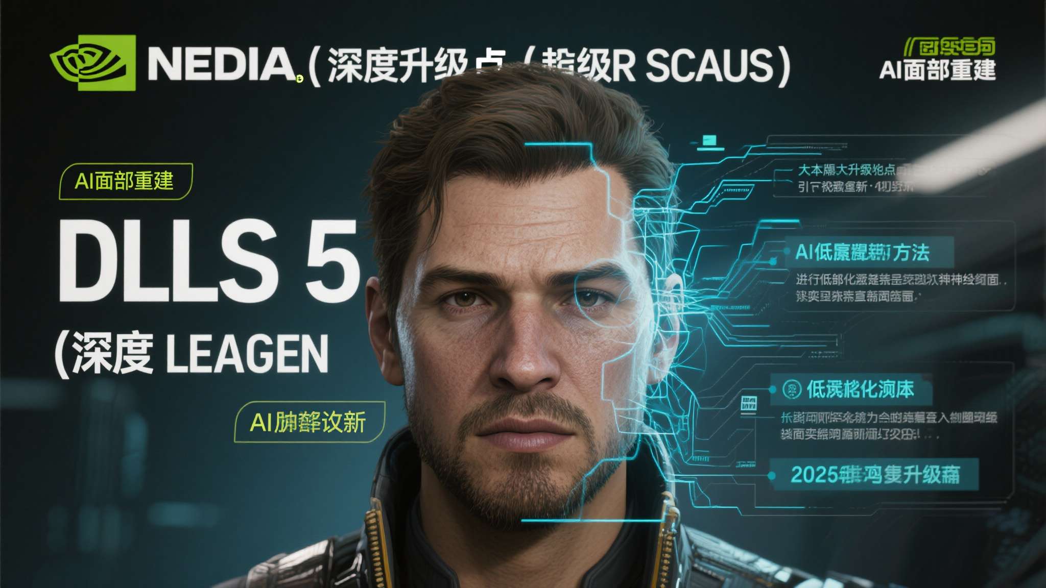 英伟达DLSS 5发布引争议，“AI脸”遭全网恶搞