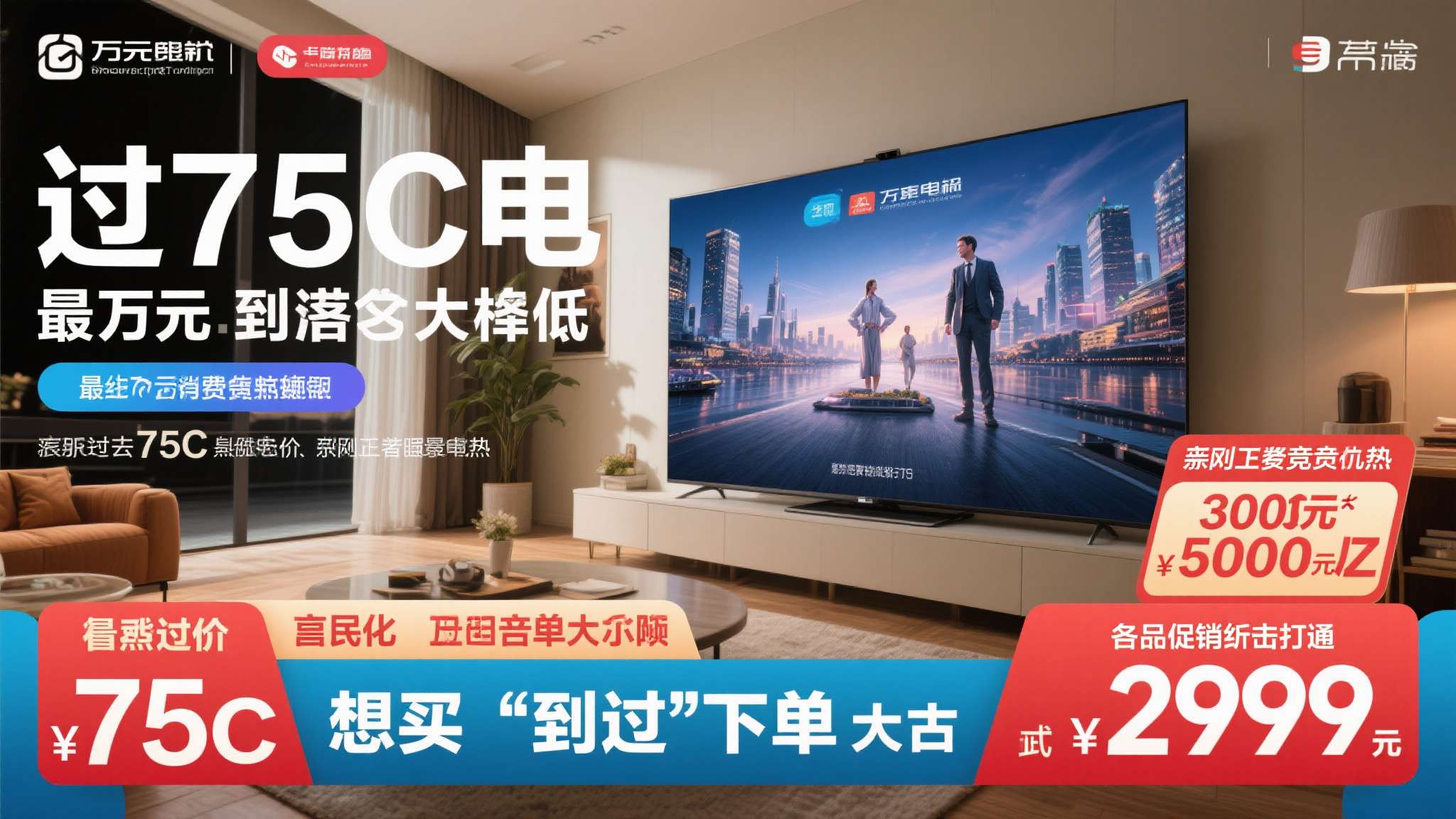 Q1中国电视市场数据:75英寸连续两年成为最受欢迎尺寸 Q1中国电视市场数据:75英寸连续两年成为最受欢迎尺寸